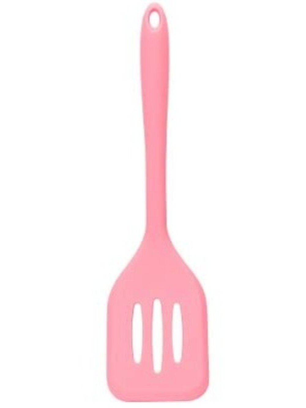Art & Cook Non Slip Non-Stick Handles Silicone Slotted Turner Pink Size OS NWT